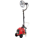 発電機付投光器