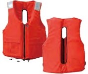 背抜型救命胴衣