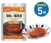 美味しい防災食 ハンバーグ煮込み