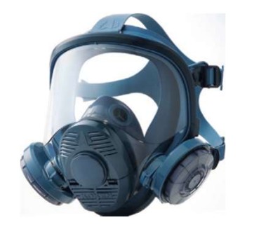 防じんマスク 全面形 防毒併用 サカヰ式 1521H型