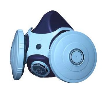 防じんマスク 全面形 ダブルタイプ 1021R型