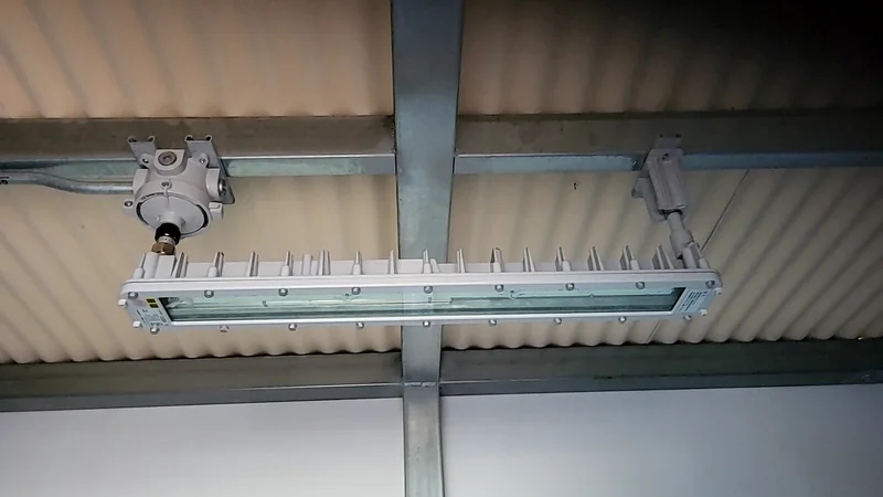 防爆工事(照明器具)
